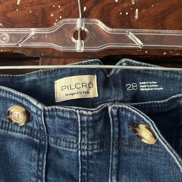 Pilcro wide leg sailor jeans size 28 - Picture 3 of 4